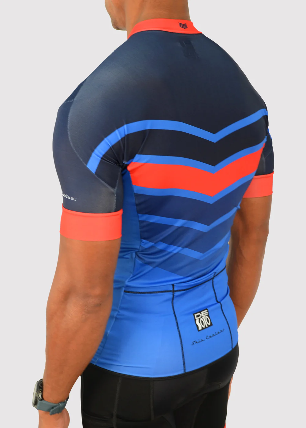 Men's Skin Cooler Full Zip Top - Chevron - Size Small - Image 12