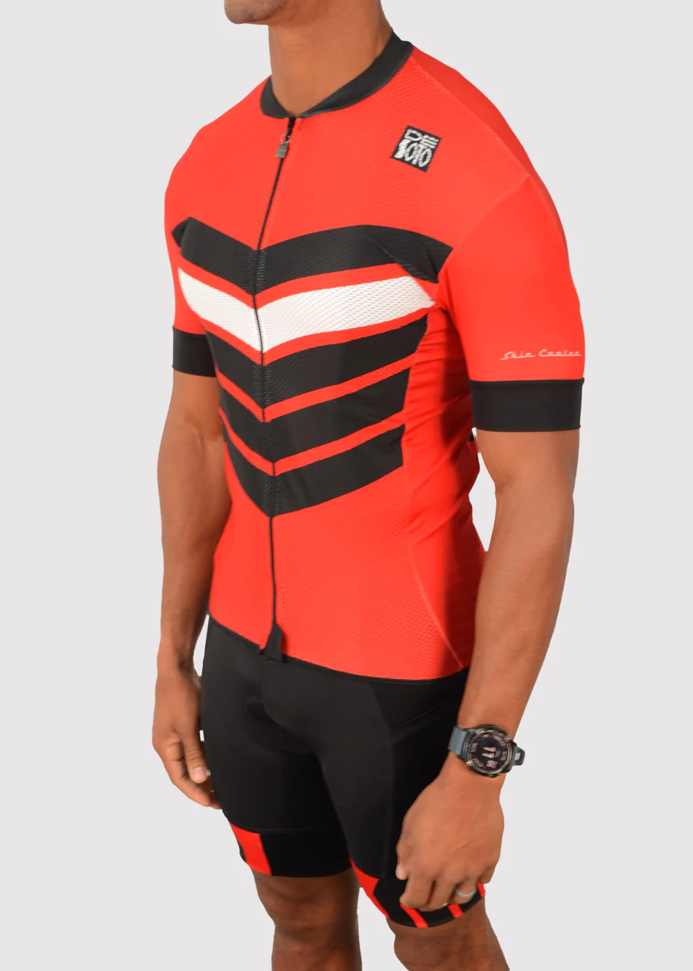 Men's Skin Cooler Full Zip Top - Chevron - Size Small - Image 18