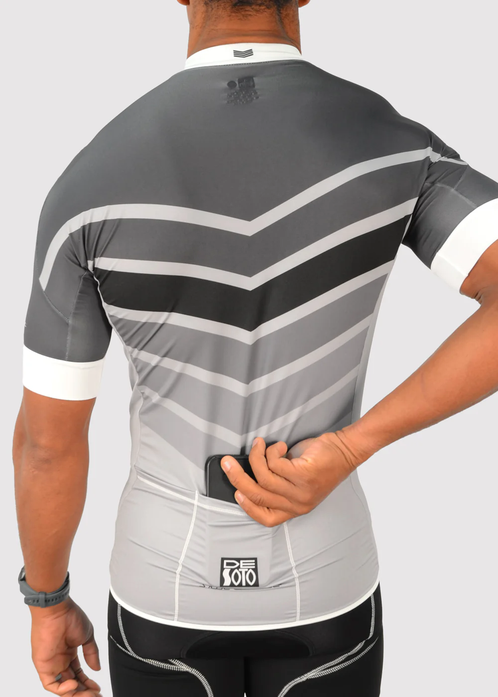 Men's Skin Cooler Full Zip Top - Chevron - Size Small - Image 22
