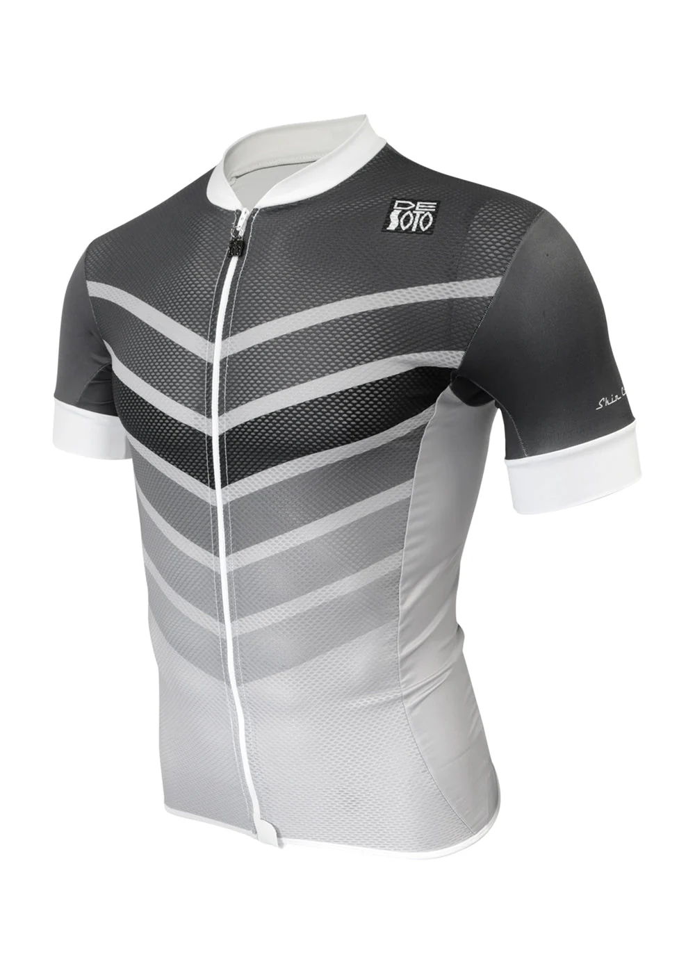Men's Skin Cooler Full Zip Top - Chevron - Size Small - Image 4