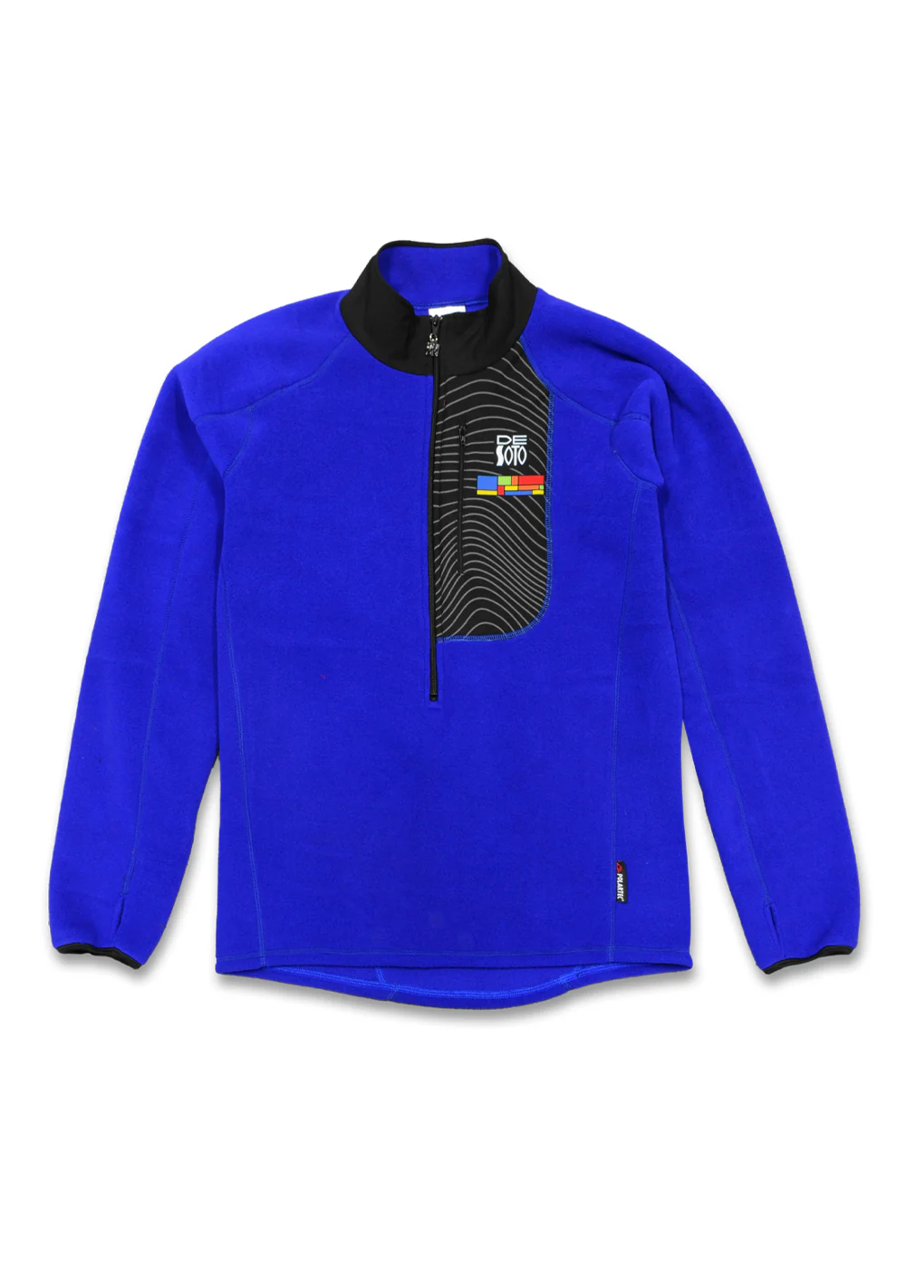Men's 3/4-Zip Loose Fleece Pullover - Image 2