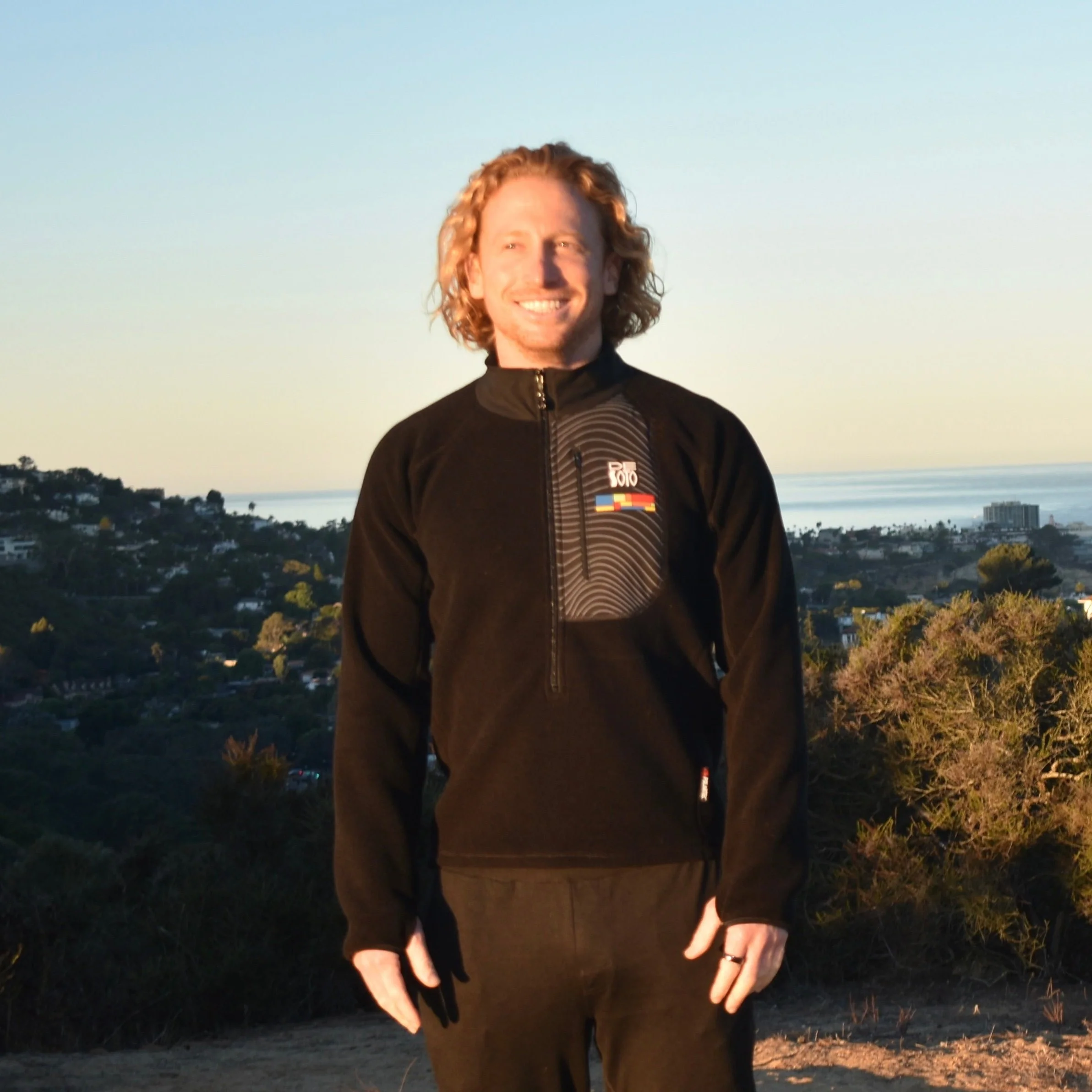 Men's 3/4-Zip Loose Fleece Pullover - Image 7