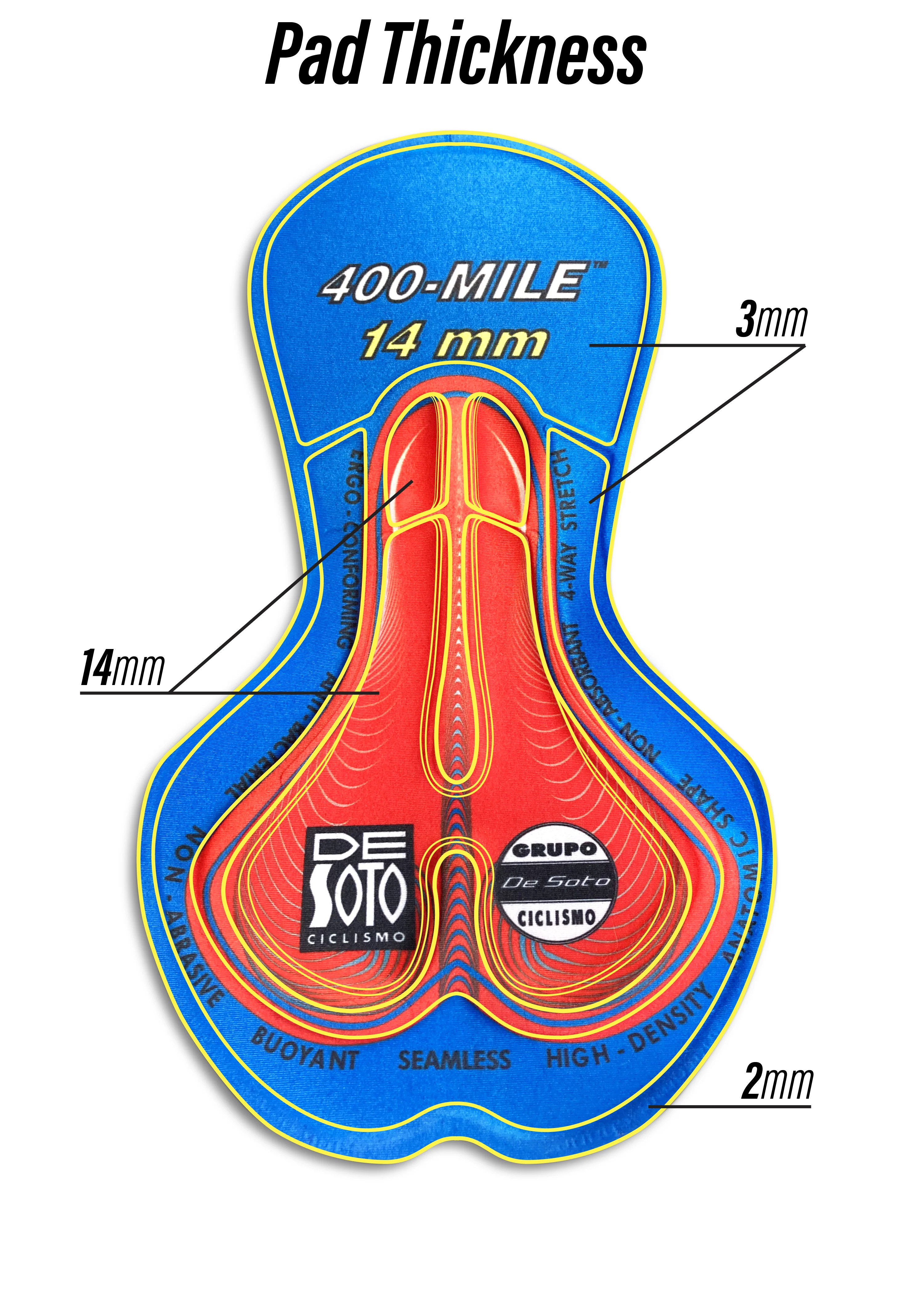 Men's 400-Mile™ Cycling Bib - Image 11