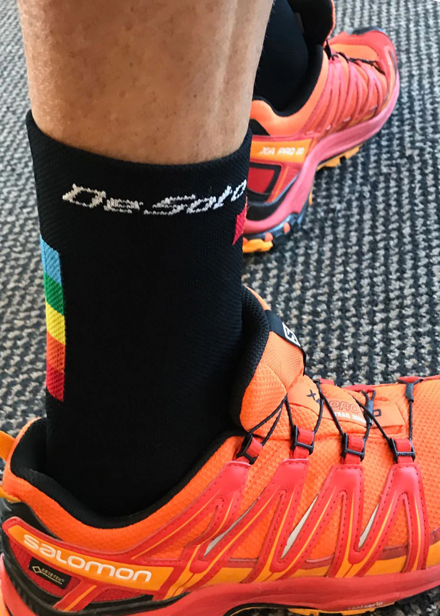Run-Cycle Socks - Black Arcenciel - Image 3