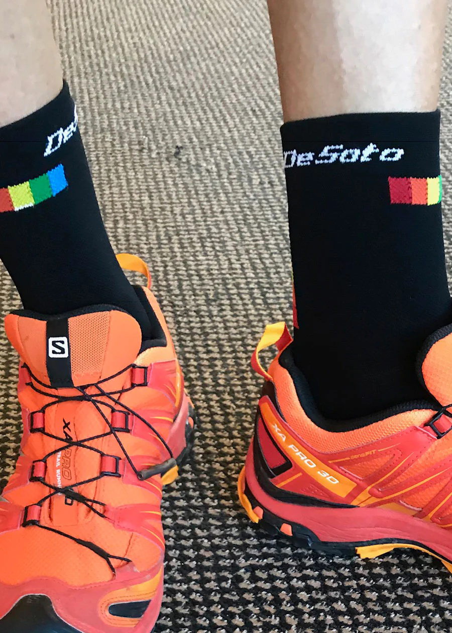 Run-Cycle Socks - Black Arcenciel - Image 4