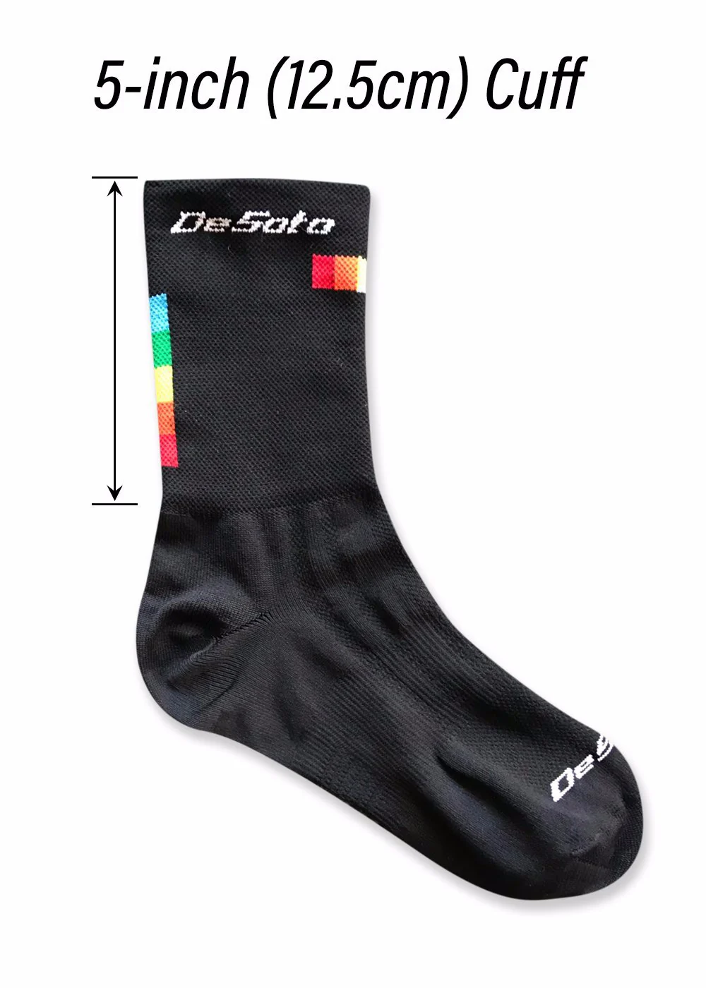 Run-Cycle Socks - Black Arcenciel - Image 5