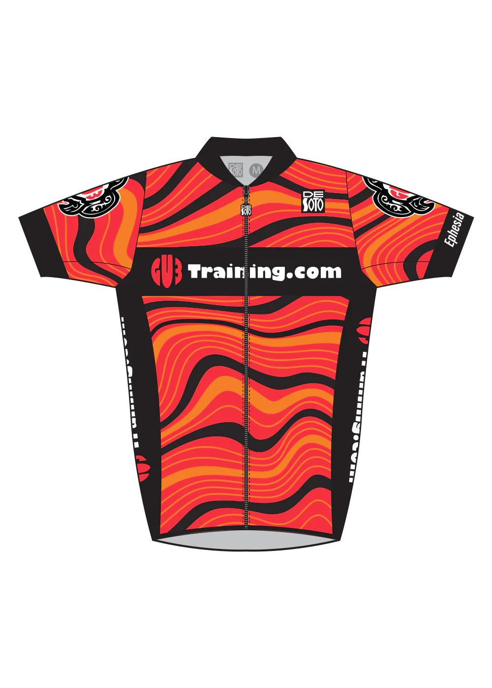 Men's Skin Cooler Full Zip Tri Top Short Sleeve - GU3