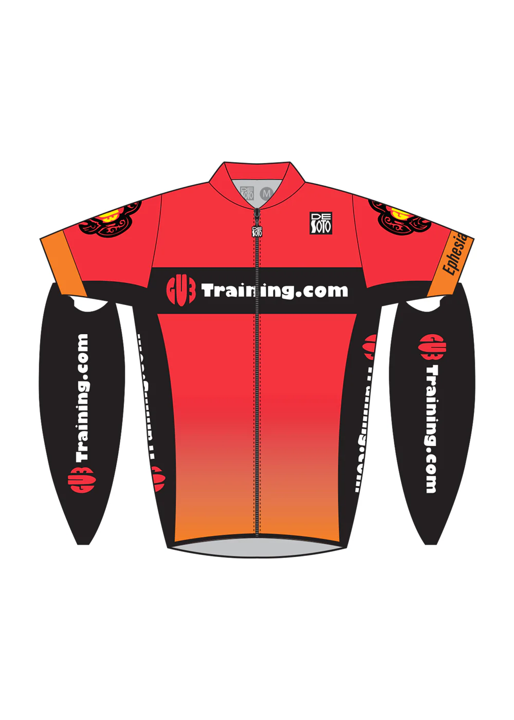 Men's Skin Cooler Full Zip Tri Top Short Sleeve - GU3 - Image 3