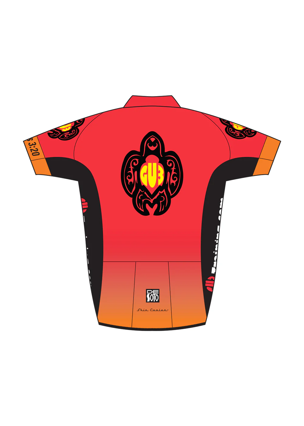Men's Skin Cooler Full Zip Tri Top Short Sleeve - GU3 - Image 4