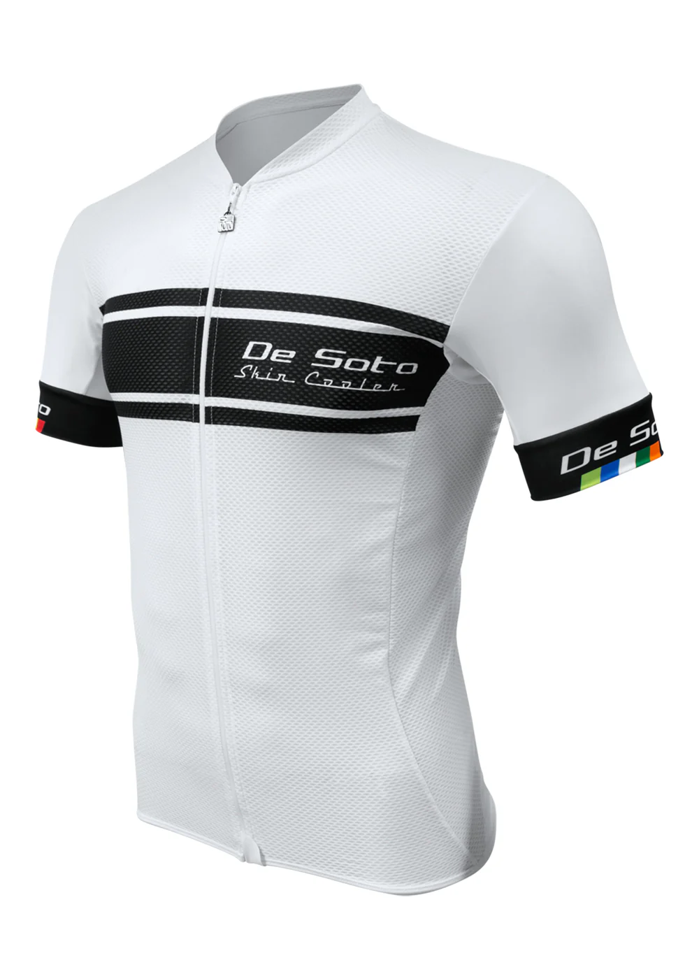 Men's Skin Cooler Full Zip Tri Top Short Sleeve - GU3 - Image 5