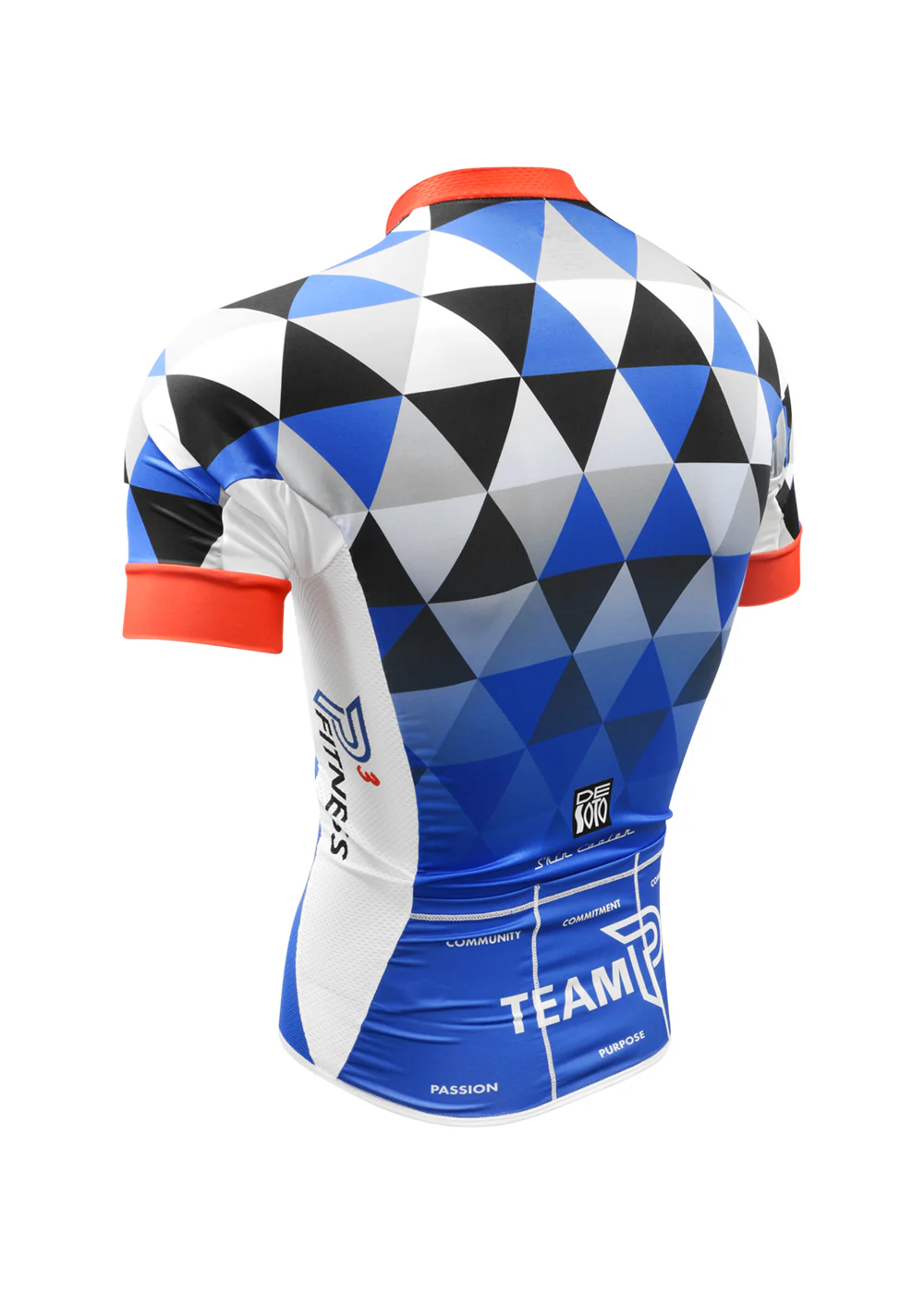 Men's Skin Cooler Full Zip Top Short Sleeve - Custom - Image 10