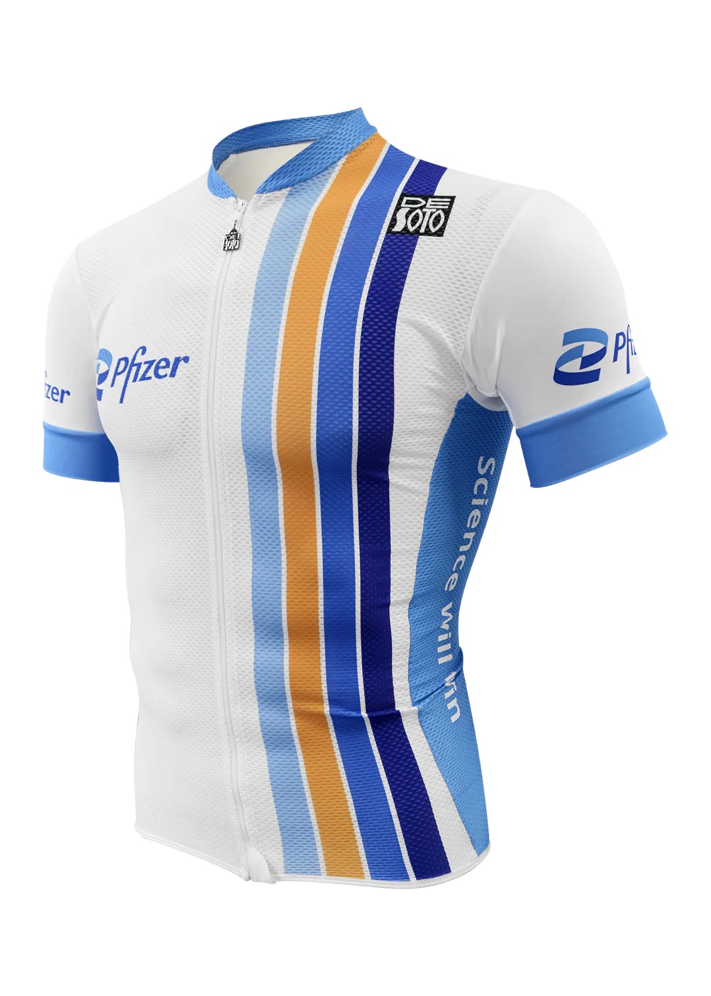 Men's Skin Cooler Full Zip Top Short Sleeve - Custom - Image 3