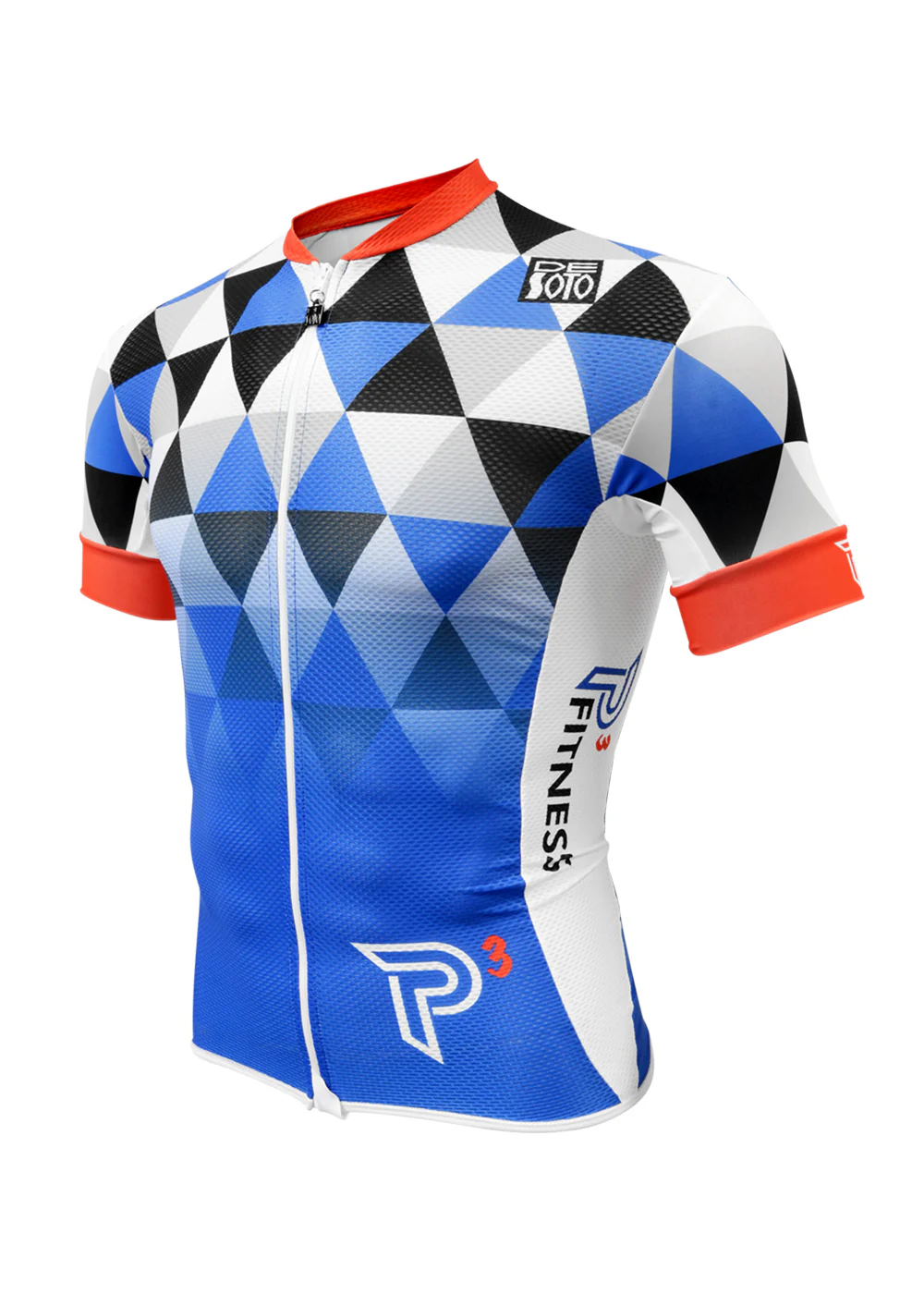 Men's Skin Cooler Full Zip Top Short Sleeve - Custom - Image 9