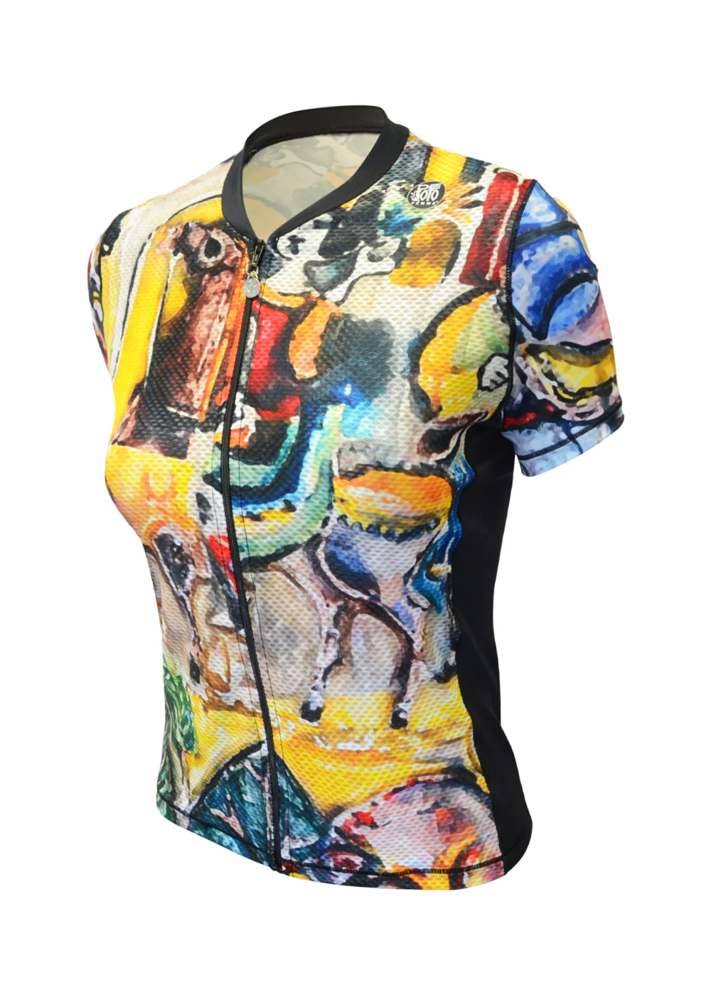 Women’s Skin Cooler Full Zip Top - Image 4